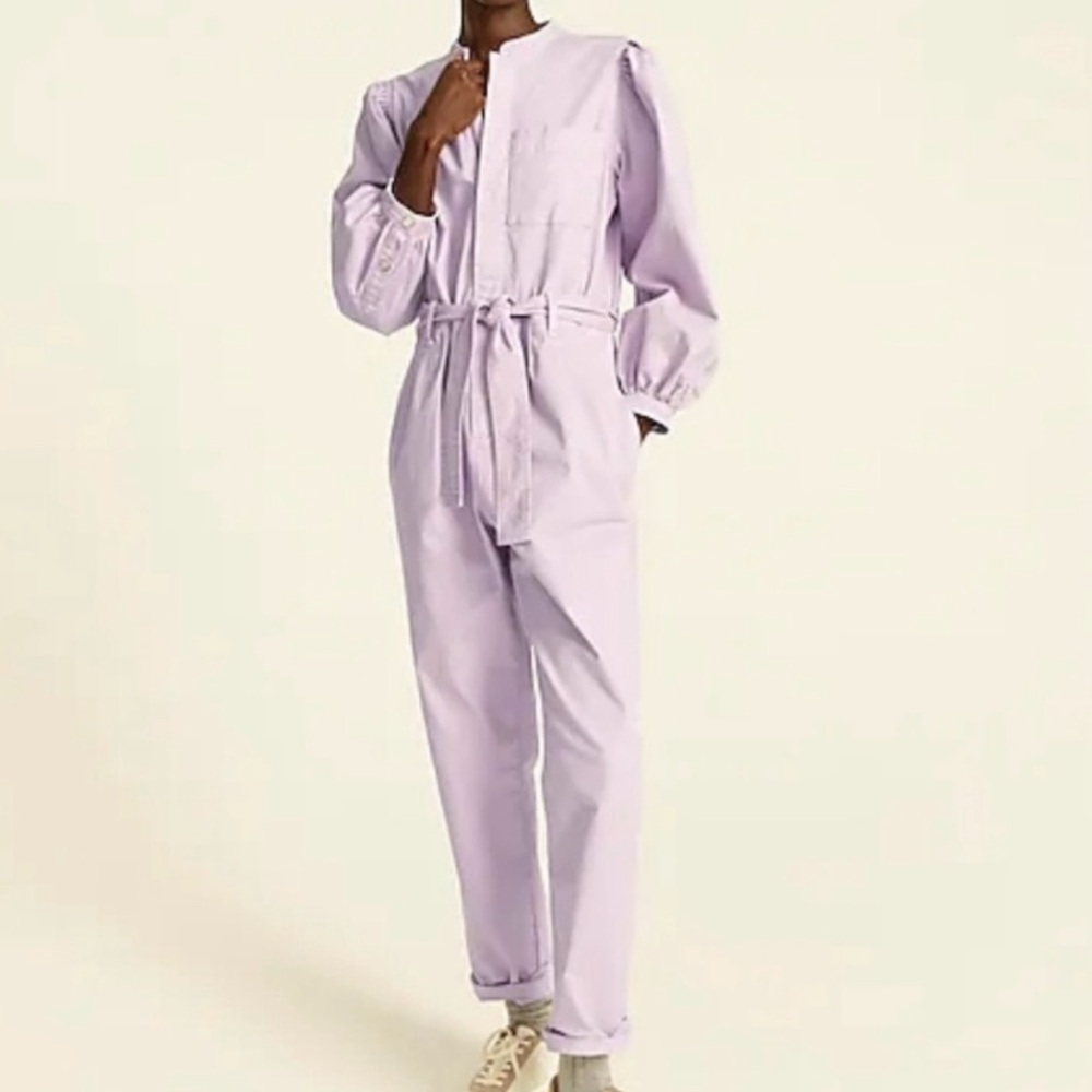 Purple J Crew Jumpsuit